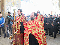 В Богоявленском соборе Орла совершено молитвенное поминовение жертв геноцида армян и христианского населения Османской империи в 1915 году. 24 апреля 2015 г.
