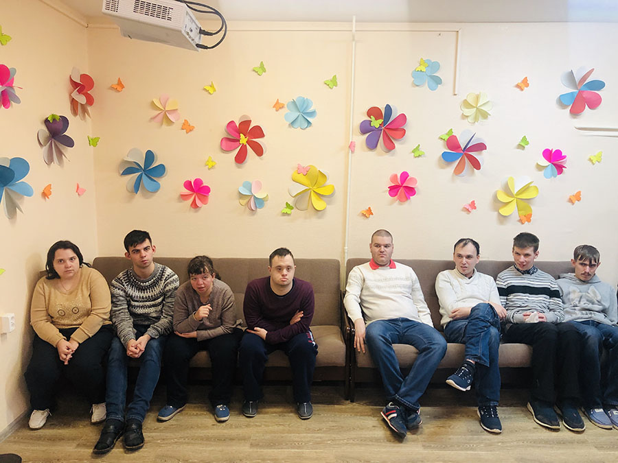 Волонтеры «Богоявленской семьи» в Центре для инвалидов старше 18 лет с ментальными нарушениями